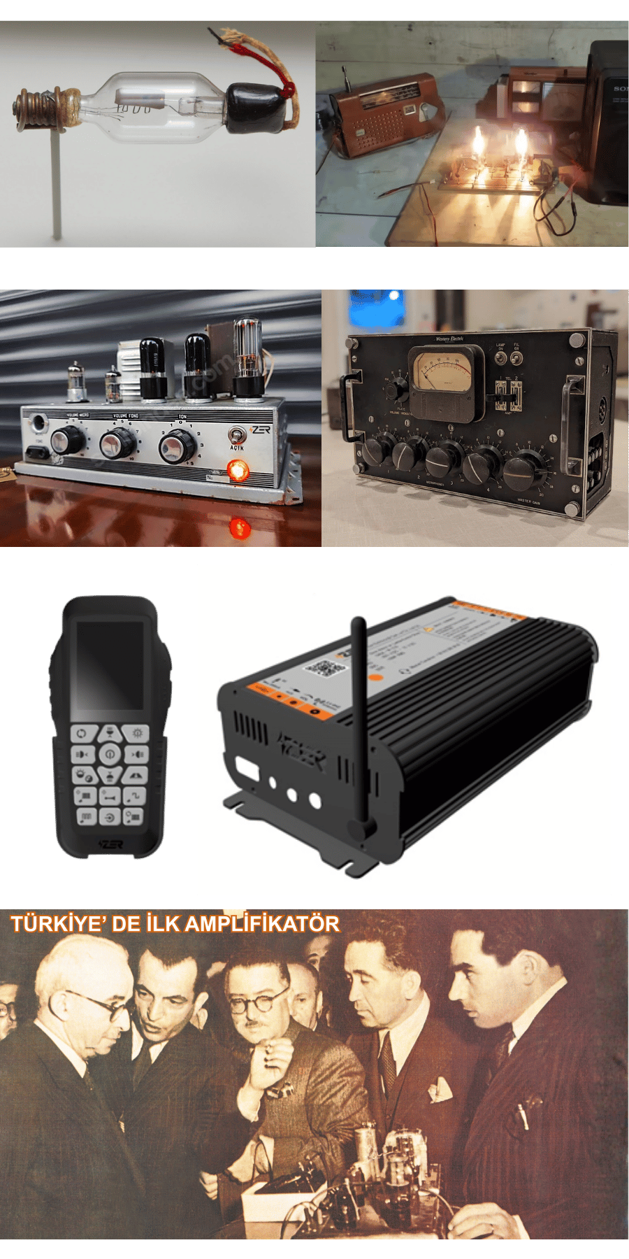 AMPLİFİKATÖR TEKNOLOJİSİNİN TARİHSEL GELİŞİMİ