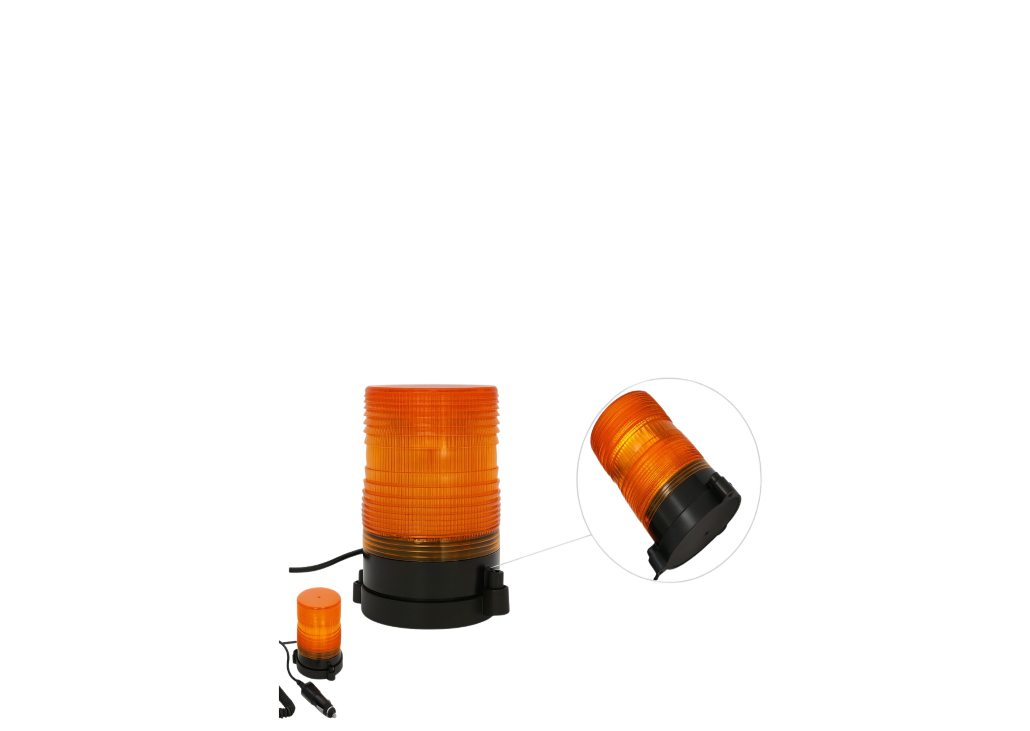 WCL 0411M İkaz Lambası Silindirik Küçük Boy Magnetli