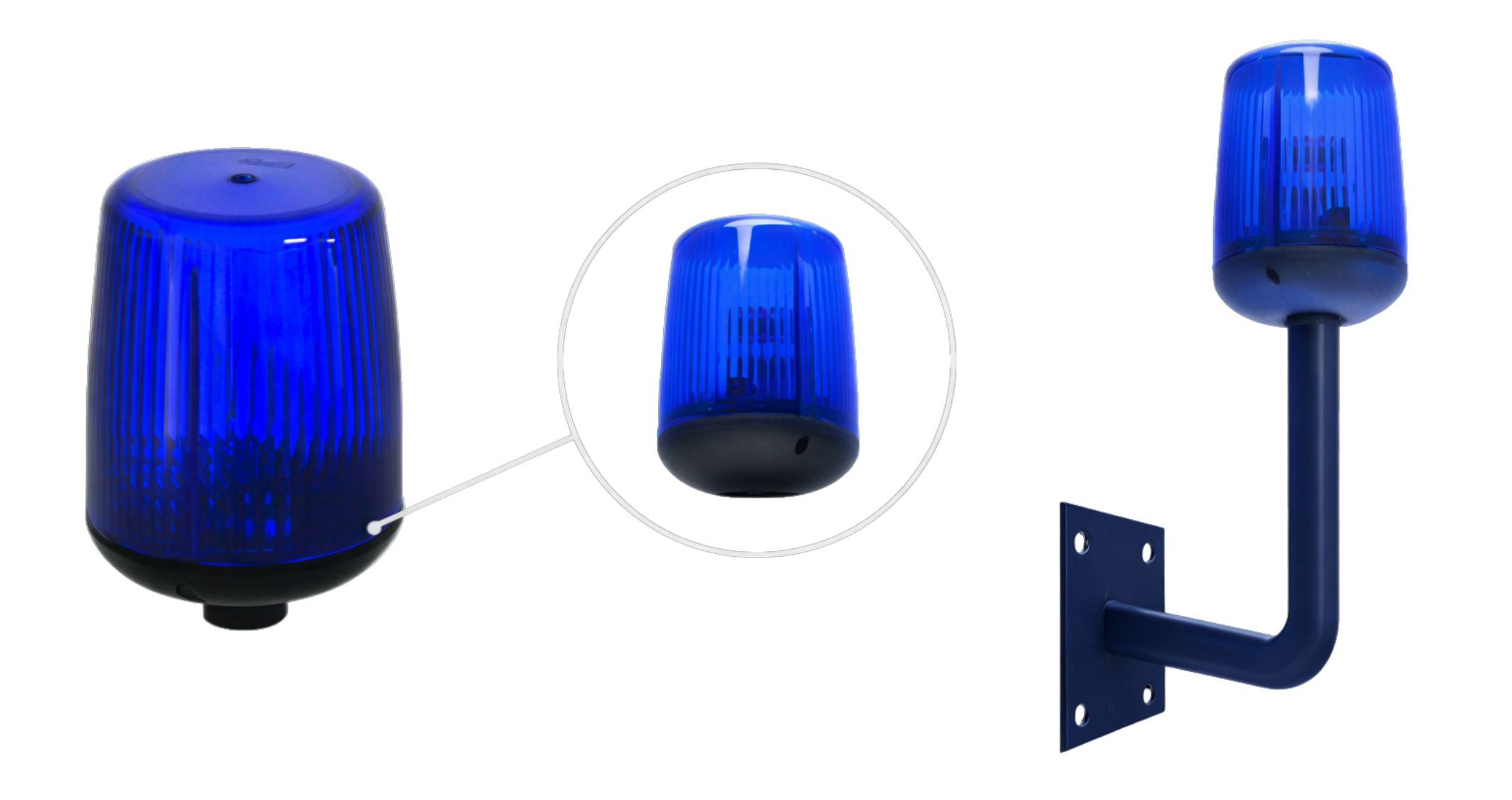 WCL 0792 İkaz Lambası Silindirik Küçük Boy Ortadan Montaj